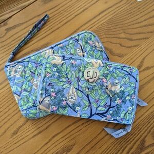 Vera Bradley "Hanging Around" Clutch and Wallet Set